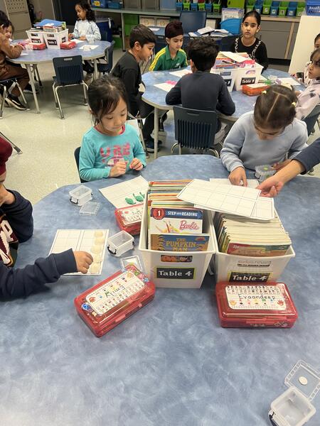 This group of Grade 1's are eager to learn using CR4YL