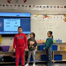 Students in Grade 3 are receiving explicit reading instruction