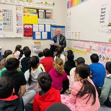 Hummingbird drawing lessons with Elder Maurice